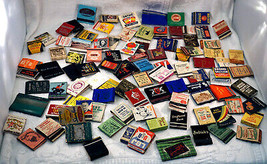 100 Vintage Matchbooks Various Business Products Advertising Wide Variet... - $25.99