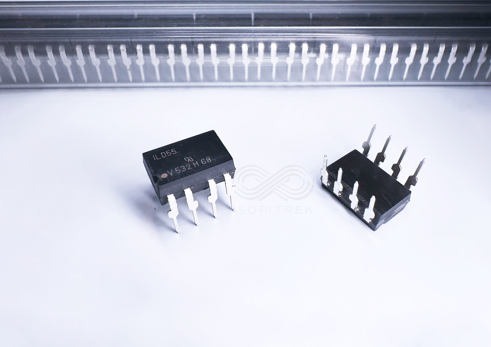 5PCS ILD55 Vishay 2-Ch Photodarlington Output Optocoupler IC DIP-8 - $6.85