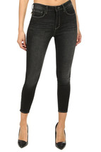 L&#39;agence Margot High Rise Skinny Jean Faded Carbon Ankle Crop Stretch 25 - £46.25 GBP