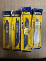 IRWIN Tools Metal and Wood Cutting Reciprocating Saw Blade, 6-Inch, Kit ... - £139.55 GBP