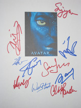 Avatar Signed Script Film Movie Screenplay X9 James Cameron Sigourney Weaver Sam - £15.63 GBP