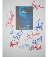 Avatar Signed Script Film Movie Screenplay X9 James Cameron Sigourney We... - £15.73 GBP