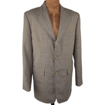 Mens 40 Long NEW Orvis Sand Color 3 Button Traveler Blazer Hopsack Gold ... - £95.67 GBP