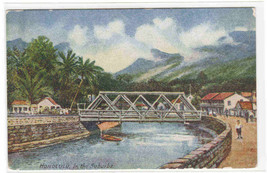 River Bridge View Nuuana Valley Honolulu Hawaii 1910s postcard - £4.35 GBP