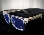 Chrome Hearts Glasses Black Streetwear Anti Blue Light Clear Cross Fleur... - $26.50