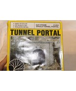 HO Scale Woodland Scenics Cut stone Single Tunnel Portal Gray #C1253 BNOS - $28.50