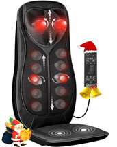 Neck &amp; Back Massager with Heat - Birthday Gifts for Men, Kneading Massage Chair  - £438.57 GBP