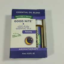 Nature's Truth Aromatherapy Essential Oil Blend Roll-On Good Nite  - £7.62 GBP