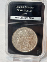 1890 O Morgan Dollar 90% Silver PCS Stamps &amp; Coin - £39.40 GBP