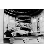 1970’s UFO Moonbase interceptors stacked on launch pads b/w 8x10 scene - $9.11 CAD