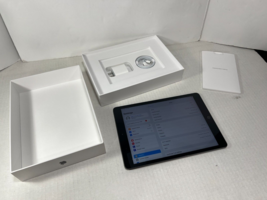 Apple iPad 8th Gen. 128GB, Wi-Fi, 10.2 in - Space Gray w box and accessories - $296.01
