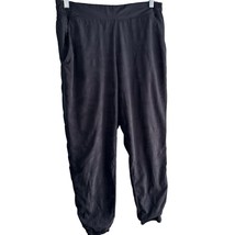 ATHLETA Brooklyn Lined Joggers Womens 14 Camouflage Camo Black Athleisure - $17.99