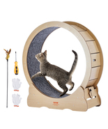 VEVOR Wooden Cat Exercise Wheel, 35.8 inch Cat Treadmill Wheel for Indoo... - €69,25 EUR VEVOR Wooden Cat Exercise Wheel, 35.8 inch Cat Treadmill Wheel for Indoo... - €69,25 EUR