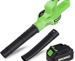 Ninouko Handheld Electric Leaf Blower With 150 Mph Capacity, Cordless Op... - £50.79 GBP
