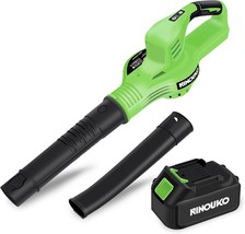 Ninouko Handheld Electric Leaf Blower With 150 Mph Capacity, Cordless Op... - £50.94 GBP