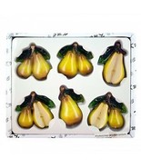 Refrigerator Decorative Pear Magnets Set - 6PCS - £2.80 GBP