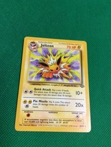 Jolteon Jungle 20/64 Regular/Non-holo Near Mint NM Unlimited Rare Pokémo... - $13.95