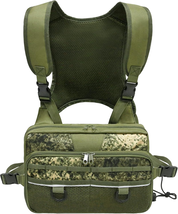 Fishing Chest Pack with Adjustable Strap and Multi-Compartment Storage - $35.53