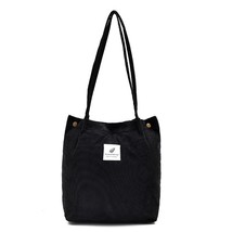 2023 Autumn Women Big Shopping Bag Japanese Corduroy Shoulder Bag Women Cross Bo - £10.94 GBP