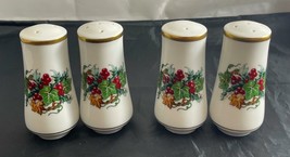 (2) Royal Gallery THE HOLLY AND THE IVY Christmas Salt &amp; Pepper Sets - $39.99