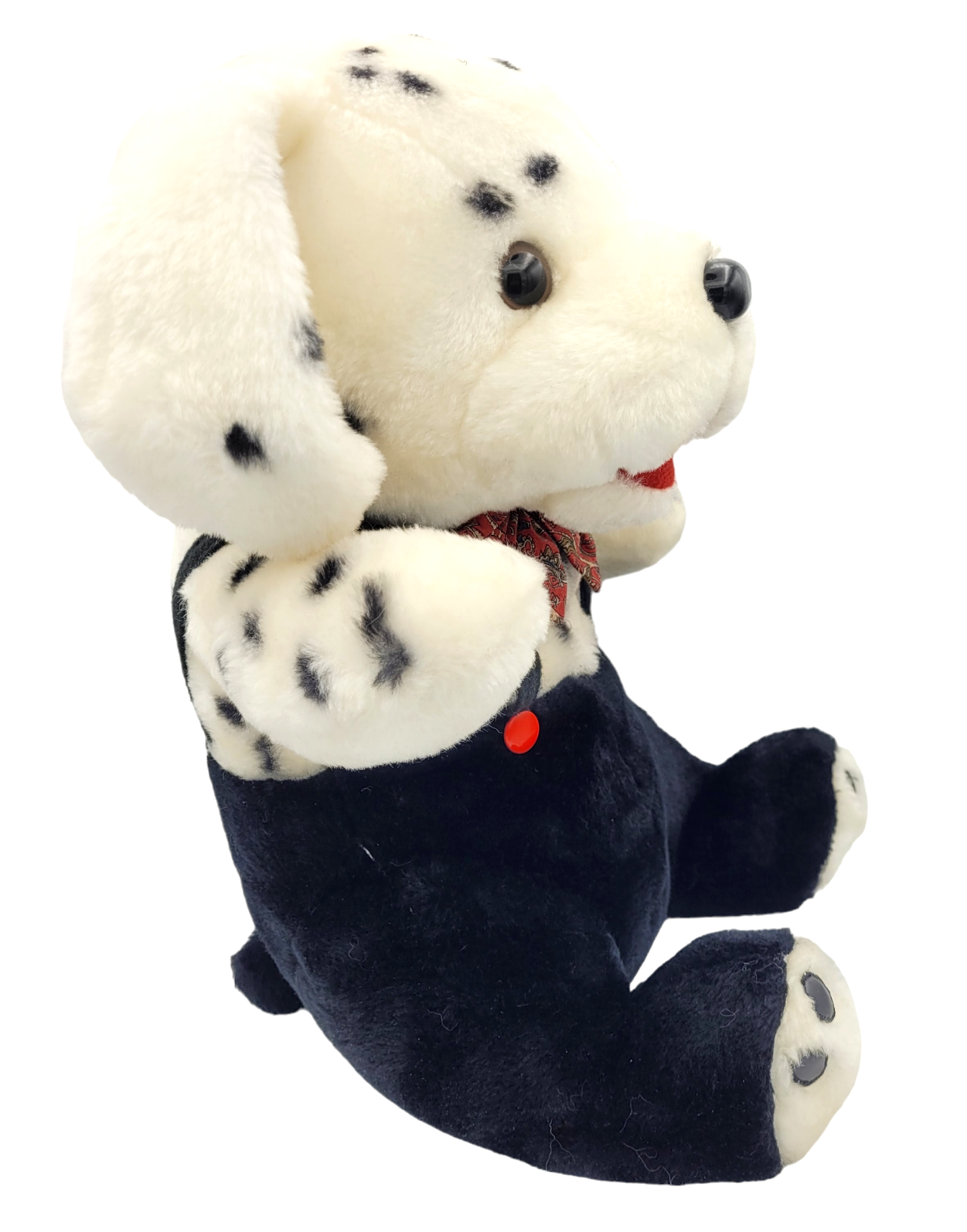 Vintage 1980s Brooklyn Doll & Toy Dalmatian Stuffed Puppy Dog 15" Carnival Prize - $46.52