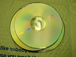 Memorex blank CD-R 52x 10 pcs lot of 10 - £4.08 GBP