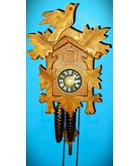 Little Traditional 1 Day Mechanical Cuckoo Clock- Intact - $1,972.40 MXN