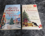 Sheila Roberts lot of 2 Christmas Series Contemporary Romance Paperback - $3.99