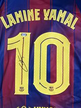 Lamine Yamal PSA/DNA Signed AUTOGRAPHED Barcelona Jersey COA - $839.00