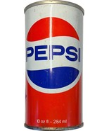 Vintage Pepsi Soda Pop Can 284mL 10 oz Steel Montreal Canada Push Button... - £15.73 GBP