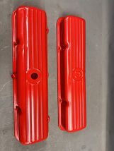 1962 1963 1964 1965 Odsmobile 394 V8 Engine Valve Covers Starfire Dynami... - $324.94