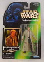 Star Wars Power of the Force Han Solo in Endor Gear with Blaster Pistol ... - £7.91 GBP