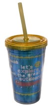 Smart Living Let&#39;s Explore the Great Outdoors with Lid and Straw Tumbler... - $10.88