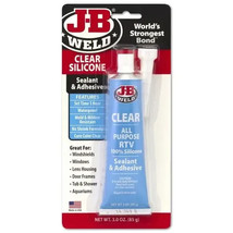 J-B Weld 31310 Silicone Adhesive Sealant High Strength Gel 3 oz Clear - $0.99