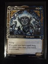 Vega The Watcher Magic Gathering Kaldheim Bird Spirit #332 SHOWCASE Card... - $2.92