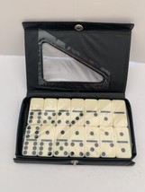 Dominoes Double Six *Set of 28* (Black Case) - £10.03 GBP