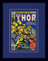 1979 Thor #283 Framed ORIGINAL Vintage 11x14 Cover Display Marvel Celest... - £27.28 GBP
