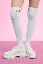 Sanrio Hello Kitty Xo Knee High Pink Kawaii Socks Women&#39;s One Size Nwt - £12.54 GBP