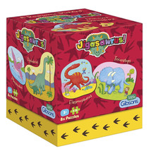 Jigasawrus Dinosaur 8X 4-16 Piece Children&#39;S Jigsaw Puzzle - £15.74 GBP