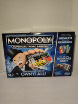 2020 Monopoly Super Electronic Banking Board Game TESTED/WORKS 100% Comp... - $13.85