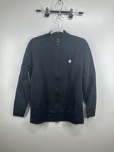 Apple Mens Sz Small Black Full Zip Store Employee Jacket Uniform Bomber ... - $29.30