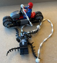 Venom 76004 Ultimate Spider-Man Super Hero LEGO® Minifigure Motorcycle Web - £10.78 GBP