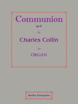 Communion in G by Charles Collin - £10.37 GBP