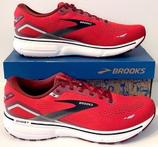 Brooks Ghost 15 Men’s Size 10 Running Shoes - Red/Blue Haze - Worn Once - £66.45 GBP