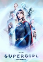 CW Promo Poster ~ Melissa Benoist Supergirl TV Show / Martian Manhunter ... - £12.43 GBP