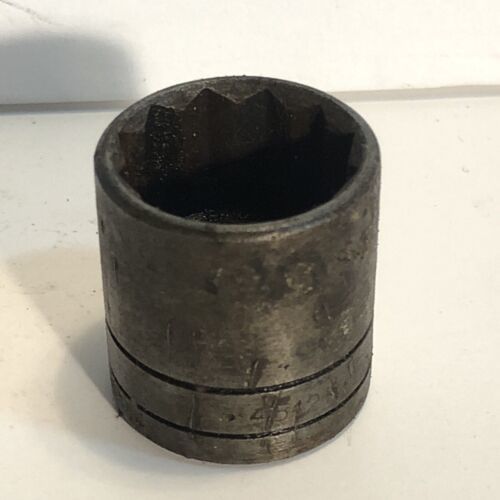 S-K Tools Chrome Socket, 3/8 In Dr, 11/16 In, 12 Pt, 45122 SK *MADE IN T... - $6.76
