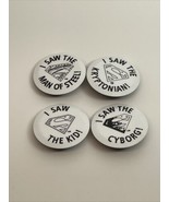 1993 DC Superman I Saw The Cyborg Kid Man of Steel Kryptonian Kid Pin KG - $27.12 CAD