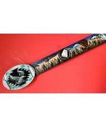 EAGLE SCENE Leather Belt &amp; EAGLE EPOXY/ENAMEL Buckle - All Sizes - $44.50