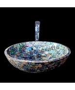 Buy Stone Sink,Marble Pauashell Stone Sink Stone, Bathroom Sink, Bathroo... - $22,329.26 MXN