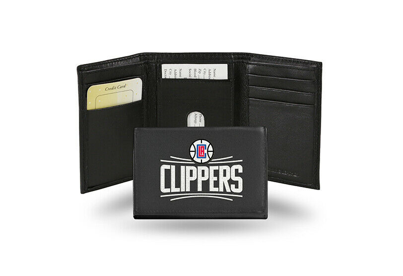 NBA Los Angeles Clippers Embroidered Tri-Fold / Wallet - $37.23